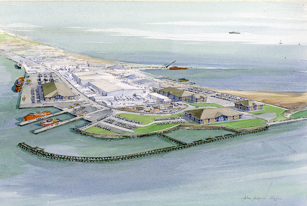 Artist Impression - Operations and Maintenance Site